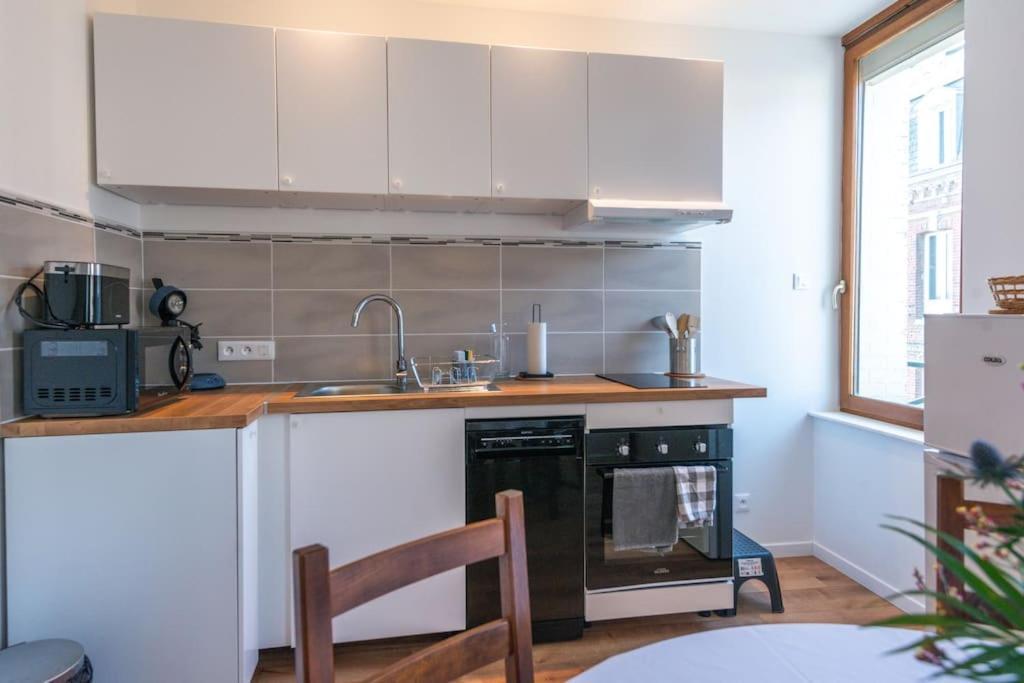 La Petite Marcelle, Appartement & Garage Le Treport Ngoại thất bức ảnh